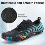 کفش آبی plankzone مدل atlas مشکی آبی - تصویر 2