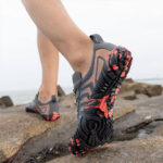 کفش آبی plankzone مدل atlas نارنجی مشکی - تصویر 2