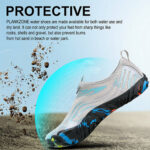 کفش آبی plankzone مدل Leymar رنگ آبی طوسی - تصویر 3