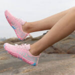 کفش آبی plankzone مدل atlas رنگ صورتی آبی - تصویر 3