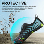 کفش آبی plankzone مدل atlas مشکی آبی - تصویر 5