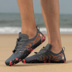 کفش آبی plankzone مدل atlas نارنجی مشکی - تصویر 5