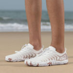 کفش آبی plankzone مدل atlas سفید قهوه ای - تصویر 7