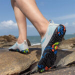 کفش آبی plankzone مدل Leymar رنگ آبی طوسی - تصویر 7