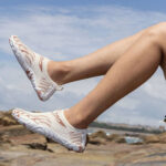 کفش آبی plankzone مدل Leymar رنگ سفید قهوه ای - تصویر 8