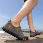 کفش آبی plankzone مدل Leymar رنگ نارنجی مشکی - تصویر 8