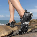 کفش آبی plankzone مدل Leymar رنگ سفید مشکی - تصویر 12