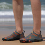 کفش آبی plankzone مدل Leymar رنگ نارنجی مشکی - تصویر 13