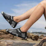 کفش آبی plankzone مدل Leymar رنگ سفید مشکی - تصویر 15