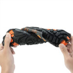 کفش آبی plankzone مدل Leymar رنگ نارنجی مشکی - تصویر 14