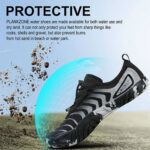 کفش آبی plankzone مدل atlas سفید مشکی - تصویر 15