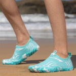 کفش آبی plankzone مدل Leymar رنگ سفید آبی - تصویر 14