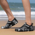 کفش آبی plankzone مدل Leymar رنگ سفید مشکی - تصویر 16