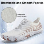 کفش آبی plankzone مدل atlas سفید قهوه ای - تصویر 16