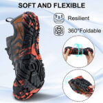 کفش آبی plankzone مدل atlas نارنجی مشکی - تصویر 13