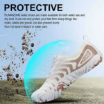 کفش آبی plankzone مدل atlas سفید قهوه ای - تصویر 18