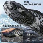 کفش آبی plankzone مدل atlas سفید مشکی - تصویر 18