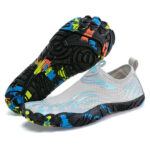 کفش آبی plankzone مدل Leymar رنگ آبی طوسی - تصویر 19