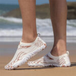 کفش آبی plankzone مدل Leymar رنگ سفید قهوه ای - تصویر 19