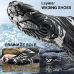 کفش آبی plankzone مدل Leymar رنگ سفید مشکی - تصویر 20