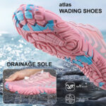 کفش آبی plankzone مدل atlas رنگ صورتی آبی - تصویر 19