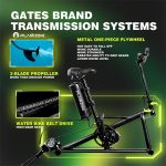 دوچرخه آبی بادی Plankzone رنگ سبز مشکی - Image 5