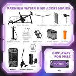 دوچرخه آبی بادی Plankzone رنگ بنفش مشکی - Image 6