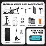 دوچرخه آبی بادی Plankzone رنگ آبی مشکی - Image 6