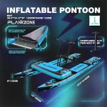 دوچرخه آبی بادی Plankzone رنگ آبی مشکی - Image 2