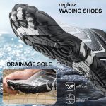 کفش آبی plankzone مدل reghez رنگ مشکی سفید - Image 2