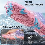 کفش آبی plankzone مدل reghez رنگ صورتی بنفش - Image 2