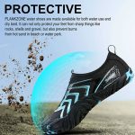 کفش آبی plankzone مدل reghez رنگ آبی مشکی - Image 2