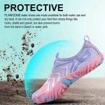 کفش آبی plankzone مدل reghez رنگ صورتی بنفش - Image 3