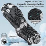 کفش آبی plankzone مدل reghez رنگ مشکی سفید - Image 4