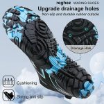 کفش آبی plankzone مدل reghez رنگ آبی مشکی - Image 3