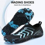 کفش آبی plankzone مدل reghez رنگ آبی مشکی