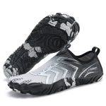 کفش آبی plankzone مدل reghez رنگ مشکی سفید - Image 9