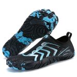 کفش آبی plankzone مدل reghez رنگ آبی مشکی - Image 9