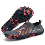 کفش آبی plankzone مدل reghez رنگ مشکی نارنجی - Image 10