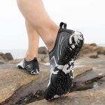 کفش آبی plankzone مدل reghez رنگ مشکی سفید - Image 13