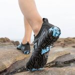 کفش آبی plankzone مدل reghez رنگ آبی مشکی - Image 13