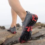 کفش آبی plankzone مدل reghez رنگ مشکی نارنجی - Image 13