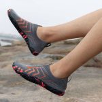 کفش آبی plankzone مدل reghez رنگ مشکی نارنجی - Image 14