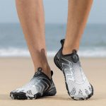 کفش آبی plankzone مدل reghez رنگ مشکی سفید - Image 15