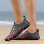 کفش آبی plankzone مدل reghez رنگ مشکی نارنجی - Image 16