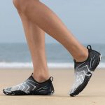 کفش آبی plankzone مدل reghez رنگ مشکی سفید - Image 17