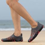 کفش آبی plankzone مدل reghez رنگ مشکی نارنجی - Image 17