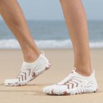 کفش آبی plankzone مدل reghez رنگ سفید قهوه ای - Image 19