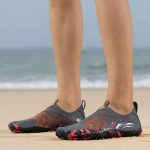 کفش آبی plankzone مدل reghez رنگ مشکی نارنجی - Image 19