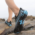 کفش آبی plankzone مدل Deep ocean رنگ مشکی آبی - تصویر 2